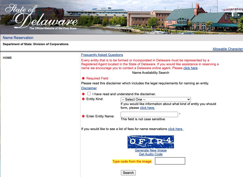 How to Check Availability and Reserve Your Startup’s Name in Delaware